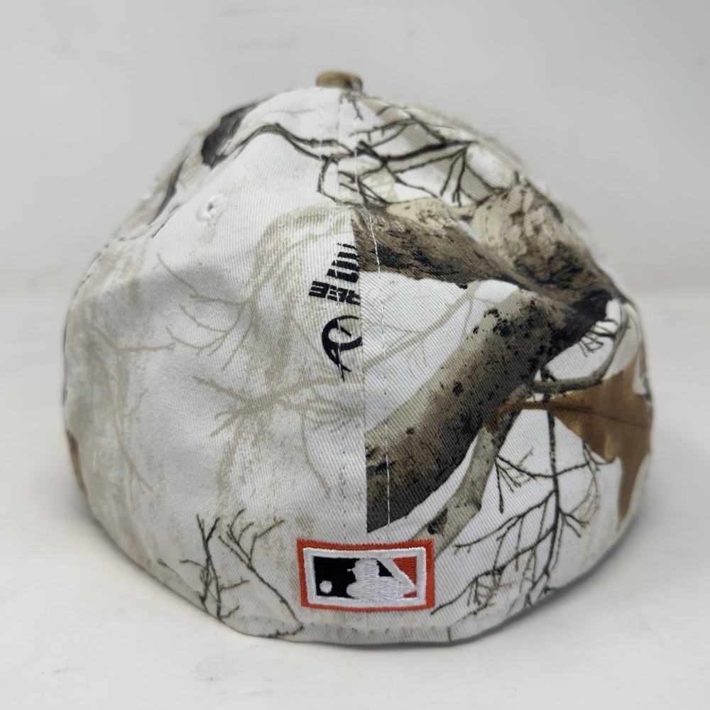 New Era Baltimore Orioles 59FIFTY Fitted 7 3/8 Realtree Camo Orange UV 21834031 - Picture 3 of 8